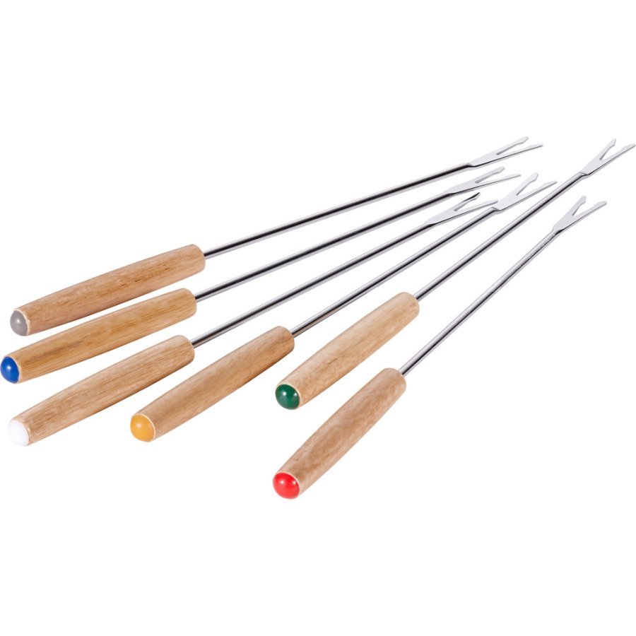 Staub Fondue-Gabelset 6-teilig, Edelstahl
