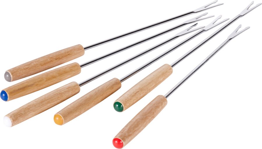 Staub Fondue-Gabelset 6-teilig, Edelstahl