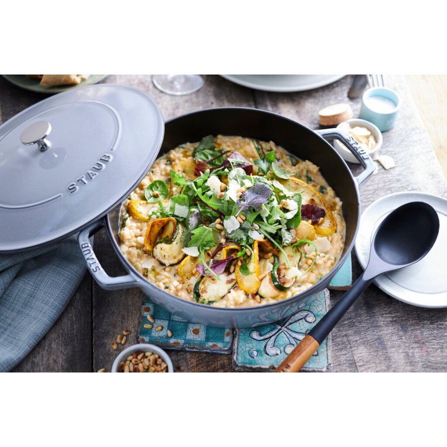 Staub Braisers Chistera Sauteuse 24 cm, Graphit-Grau