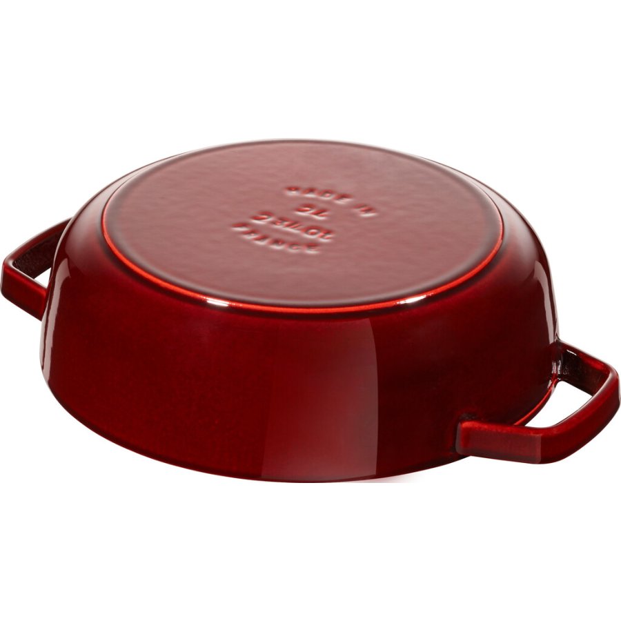 Staub Braisers Chistera Sauteuse 24 cm, Grenadine