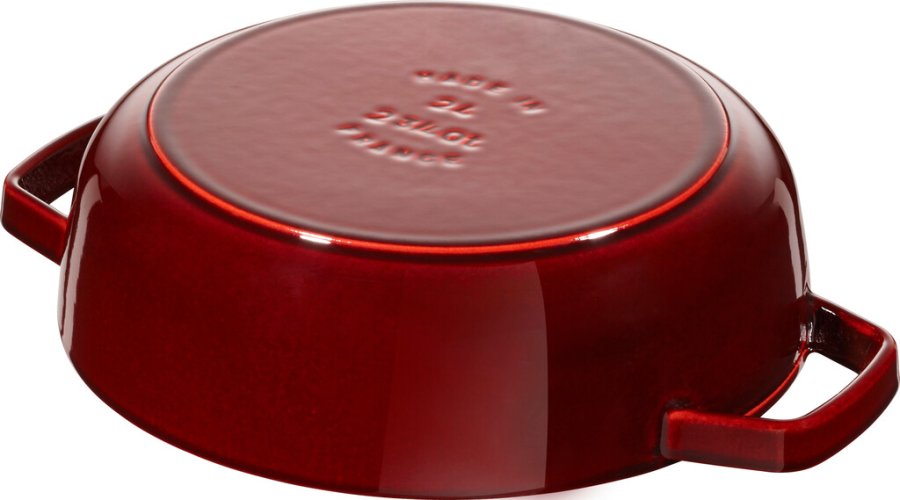 Staub Braisers Chistera Sauteuse 24 cm, Grenadine