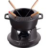 Staub Specialties Fondue-Set 16 cm, Schwarz