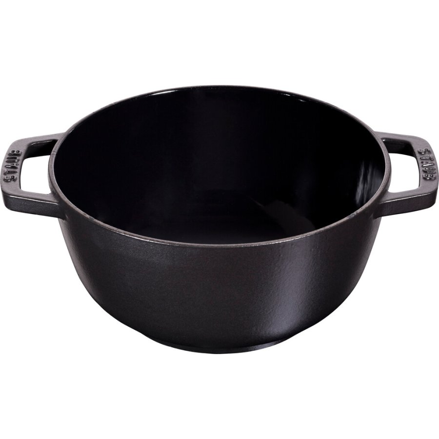 Staub Specialties Fondue-Set 18 cm, Schwarz