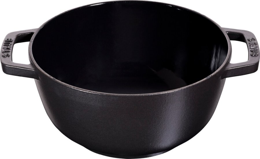 Staub Specialties Fondue-Set 18 cm, Schwarz