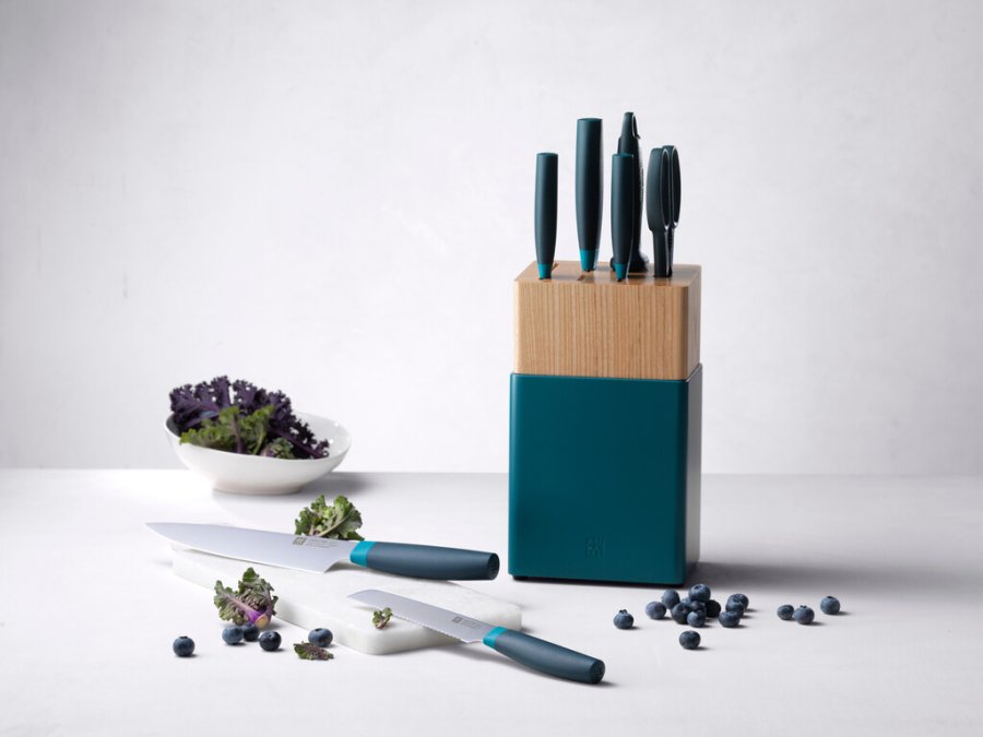 Zwilling Now S Messerblock 8-teilig, Birkenholz