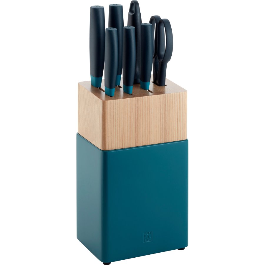 Zwilling Now S Messerblock 8-teilig, Birkenholz