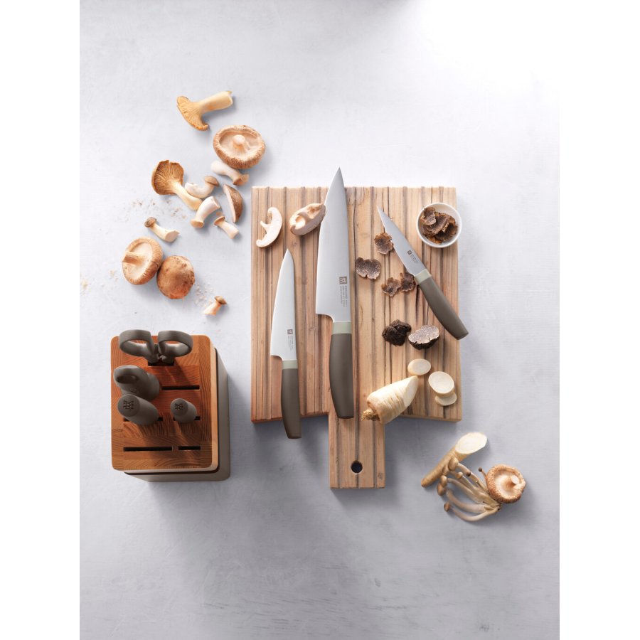 Zwilling Now S Messerblock 8-teilig, Birkenholz
