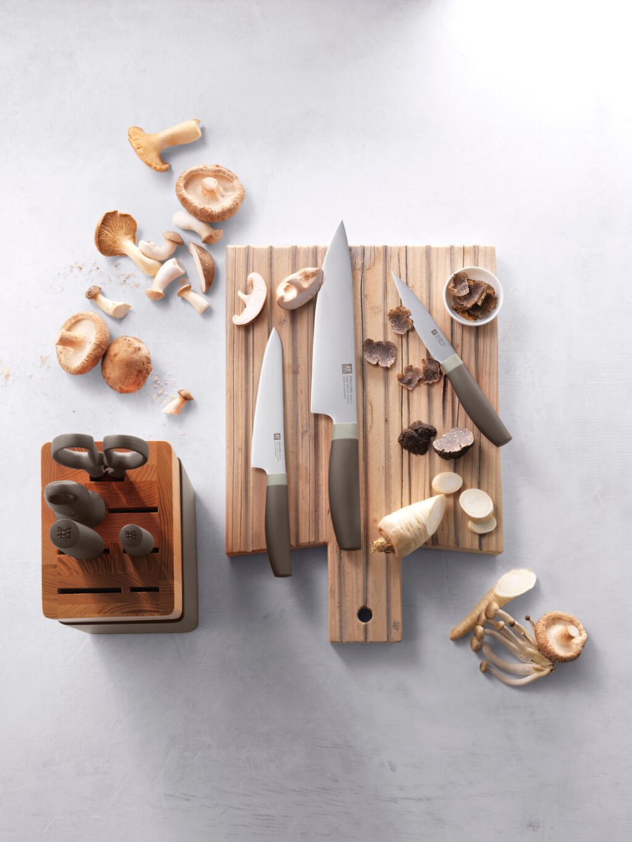 Zwilling Now S Messerblock 8-teilig, Birkenholz