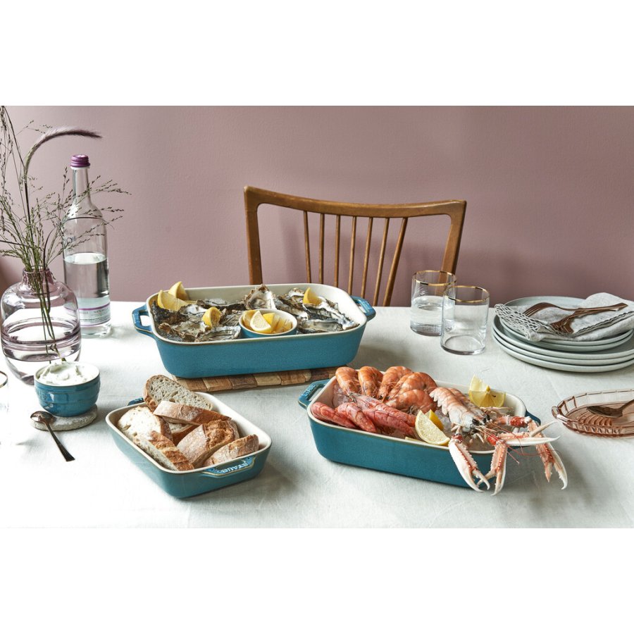 Staub Ceramic by Staub Ofenformenset 3er Set, Antik-Trkis