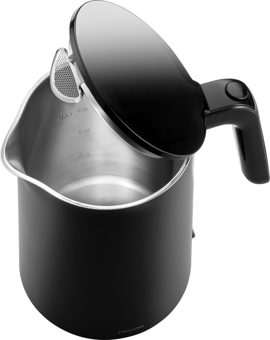 Zwilling Enfinigy Wasserkocher Pro 1,5 L, Schwarz