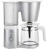 Zwilling Enfinigy Kaffeemaschine 1,5 L, Silber/Wei