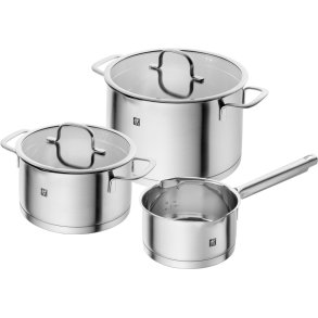 Zwilling TrueFlow Grydesæt 3 Dele, Rustfrit Stål