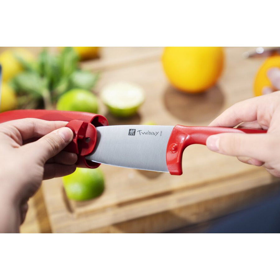 Zwilling Twinny Kochmesser 10 cm, Rot