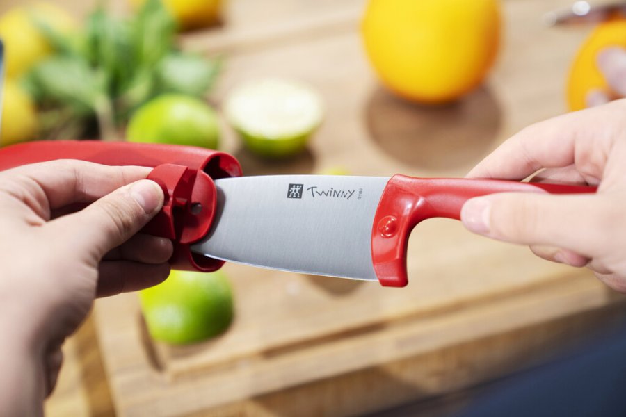 Zwilling Twinny Kochmesser 10 cm, Rot