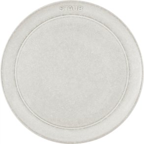 Staub Dining Line Teller 20 cm, Weier Trffel