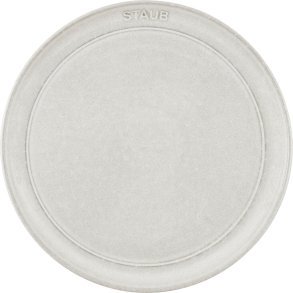 Staub Dining Line Teller 22 cm, Weier Trffel