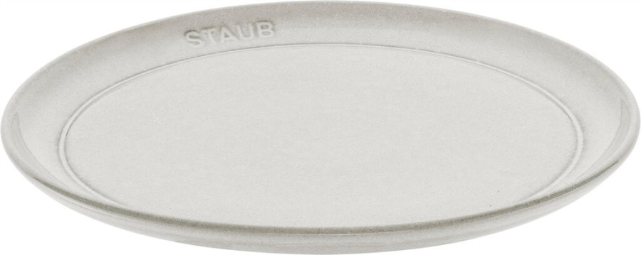 Staub Dining Line Teller 22 cm, Weier Trffel