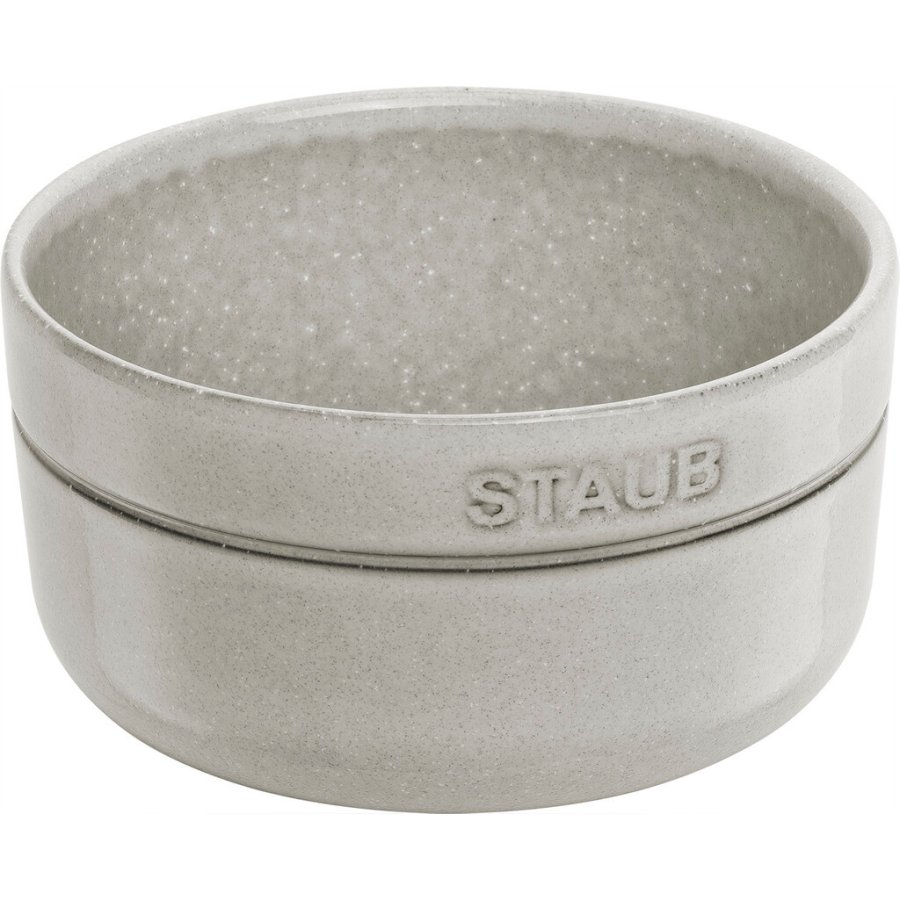 Staub Dining Line Schssel 12 cm, Weier Trffel