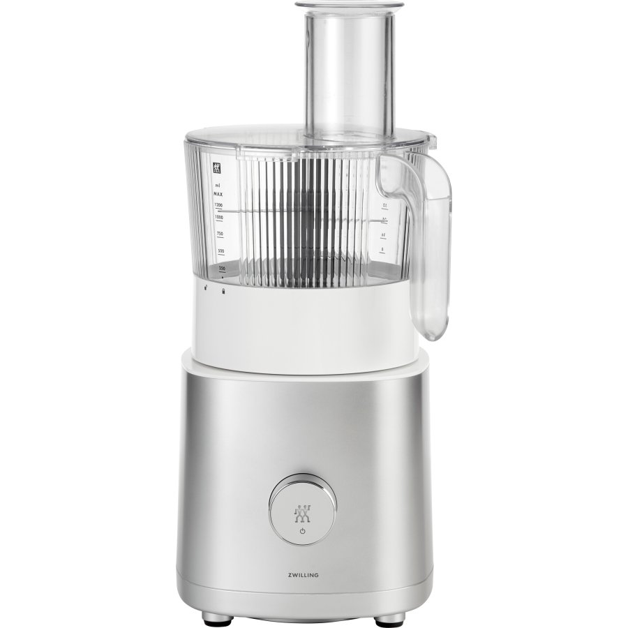 Zwilling Enfinigy Foodprocessor 1,2 L, Silber/Wei