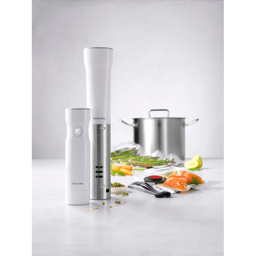 Zwilling Fresh & Save Vakuum Starterst Sous Vide 8 Dele, Hvid