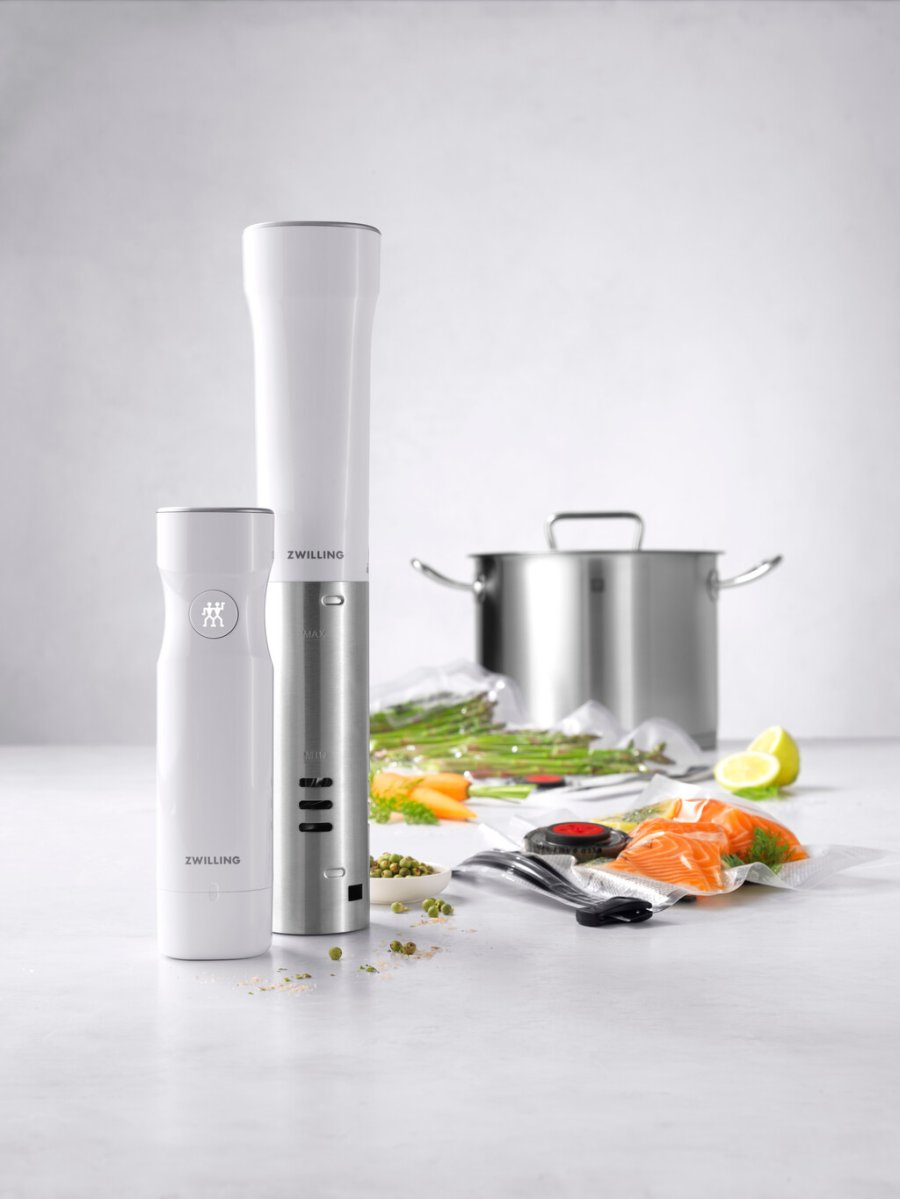 Zwilling Fresh & Save Vakuum Starterst Sous Vide 8 Dele, Hvid