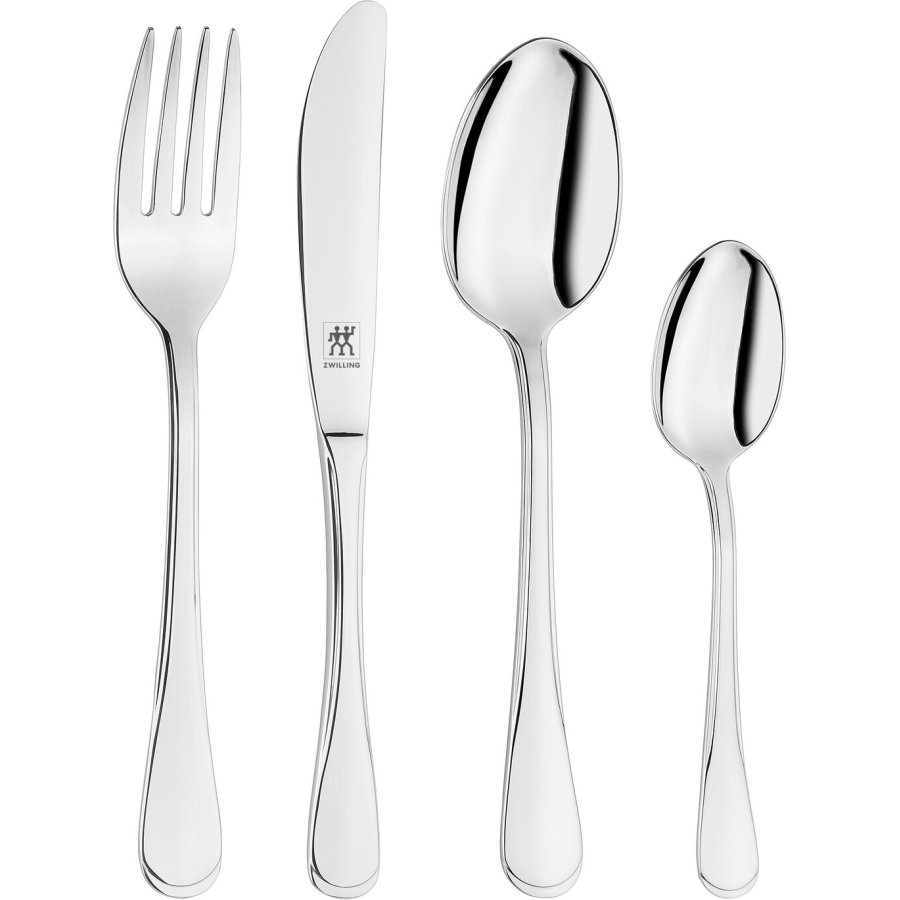 Zwilling Jessica Kinderbesteck Set 4-teilig, Stahl Glnzend