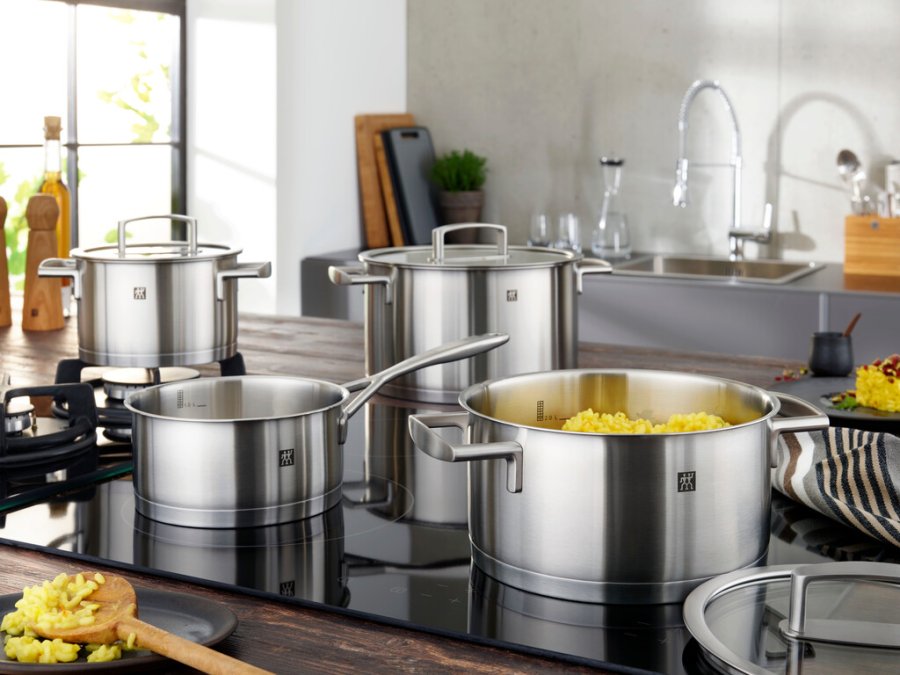 Zwilling Vitality Topfset 4-teilig, Rostfreies Stahl