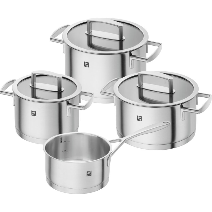 Zwilling Vitality Topfset 4-teilig, Rostfreies Stahl