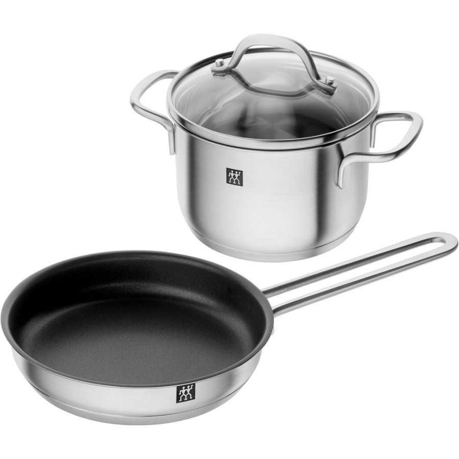 Zwilling Pico Topf- und Pfannenset 2-teilig, Rostfreies Stahl