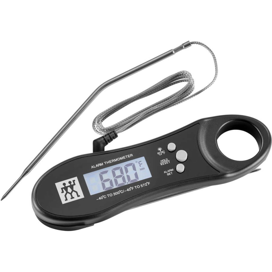 ZWILLING BBQ+ Digitales Grillthermometer, Schwarz