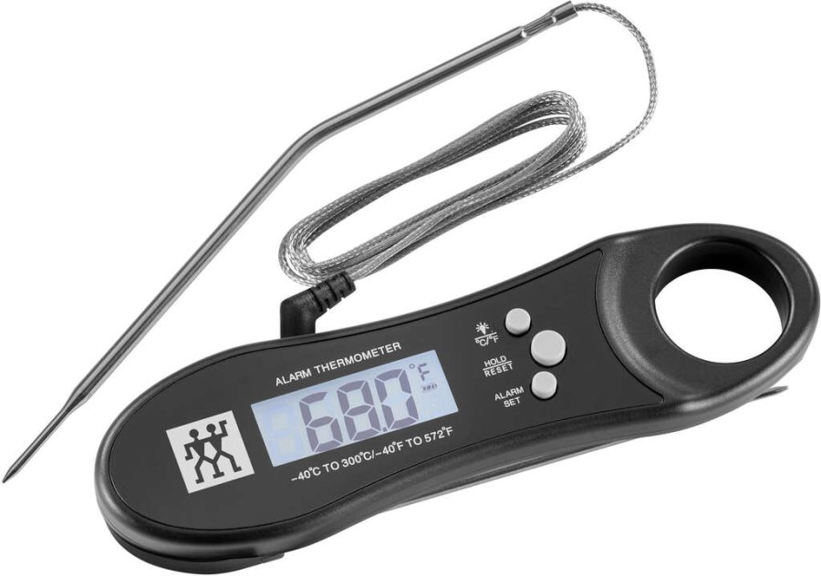 ZWILLING BBQ+ Digitales Grillthermometer, Schwarz