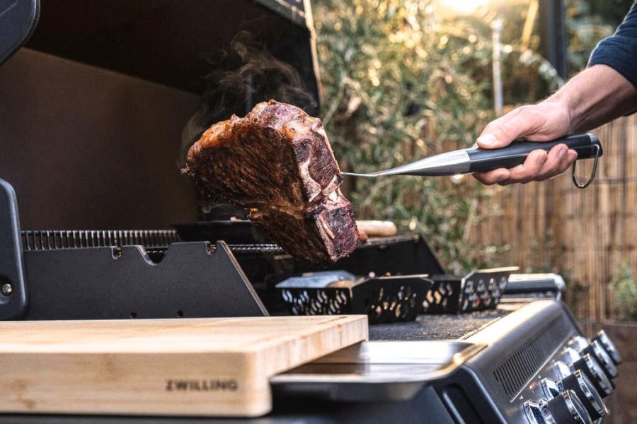 ZWILLING BBQ+ Fleischgabel 41 cm, Anthrazit