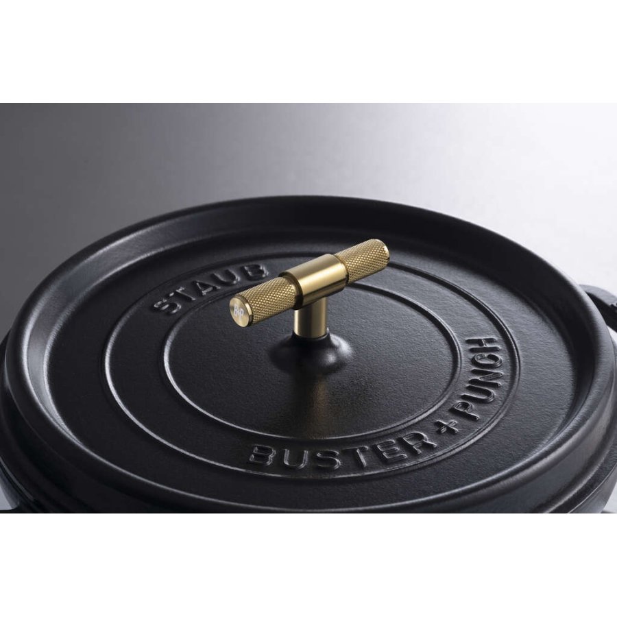 Staub La Cocotte Gusseisenpfanne 28 cm/6,75 L, Schwarz