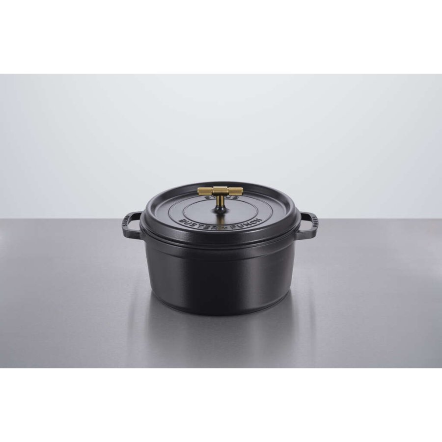 Staub La Cocotte Gusseisenpfanne 28 cm/6,75 L, Schwarz