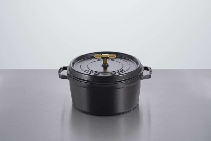 Staub La Cocotte Gusseisenpfanne 28 cm/6,75 L, Schwarz