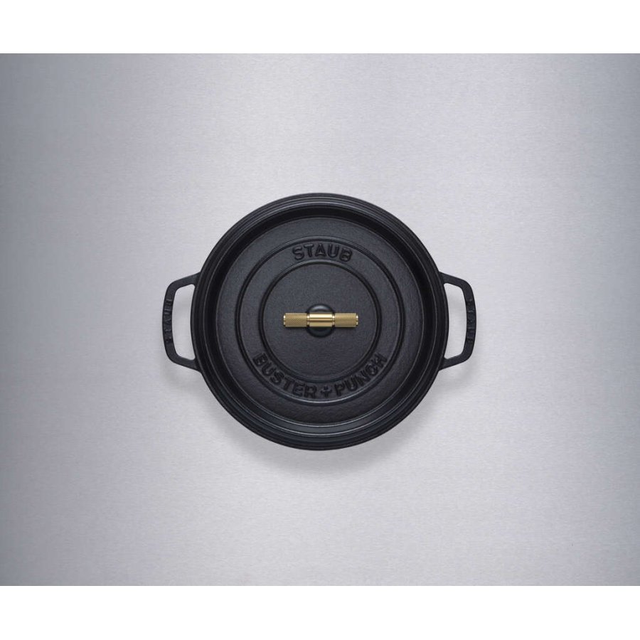 Staub La Cocotte Gusseisenpfanne 28 cm/6,75 L, Schwarz
