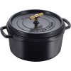 Staub La Cocotte Gusseisenpfanne 28 cm/6,75 L, Schwarz