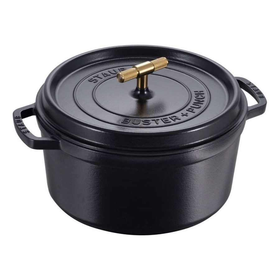 Staub La Cocotte Gusseisenpfanne 28 cm/6,75 L, Schwarz