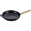 Staub Stbejernspande 28 cm, Sort/Messing