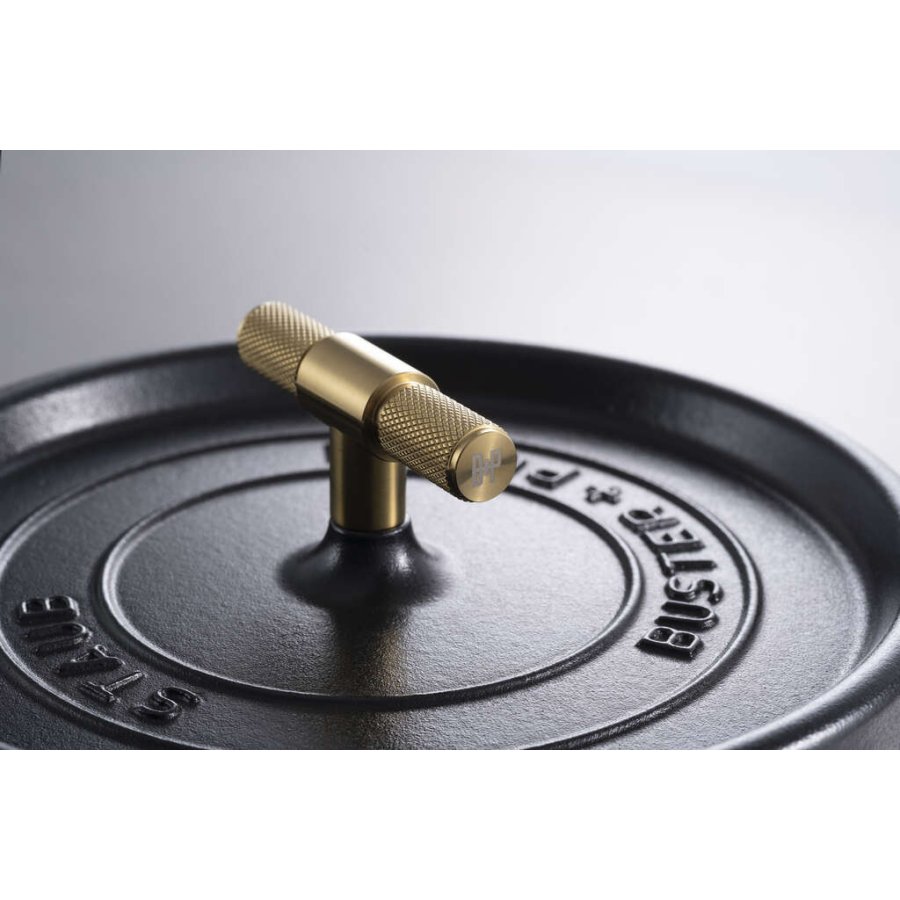 Staub Knop til Cocotte/Gryde 8 cm, Messing