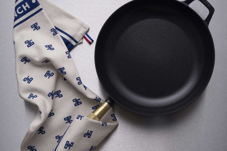 Staub Viskestykke 50x70 cm, Mrkebl