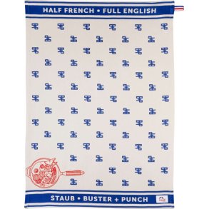 Staub Viskestykke 50x70 cm, Mrkebl