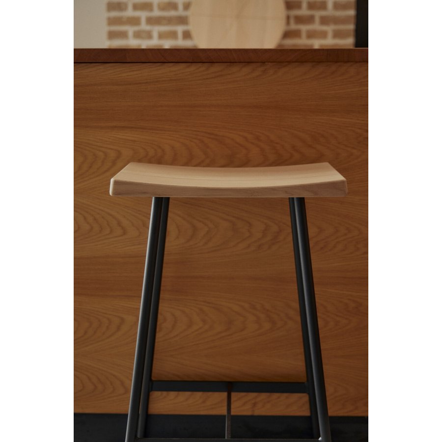 Andersen Furniture HC2 Barstol H65 cm, St�l/ Eg