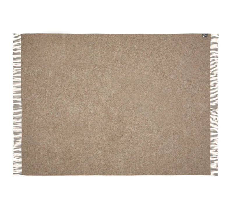 Silkeborg Uldspinderi Season Decke 130x200 cm, Latte Beige