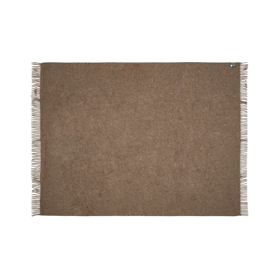 Silkeborg Uldspinderi Season Decke 130x200 cm, Oak Brown