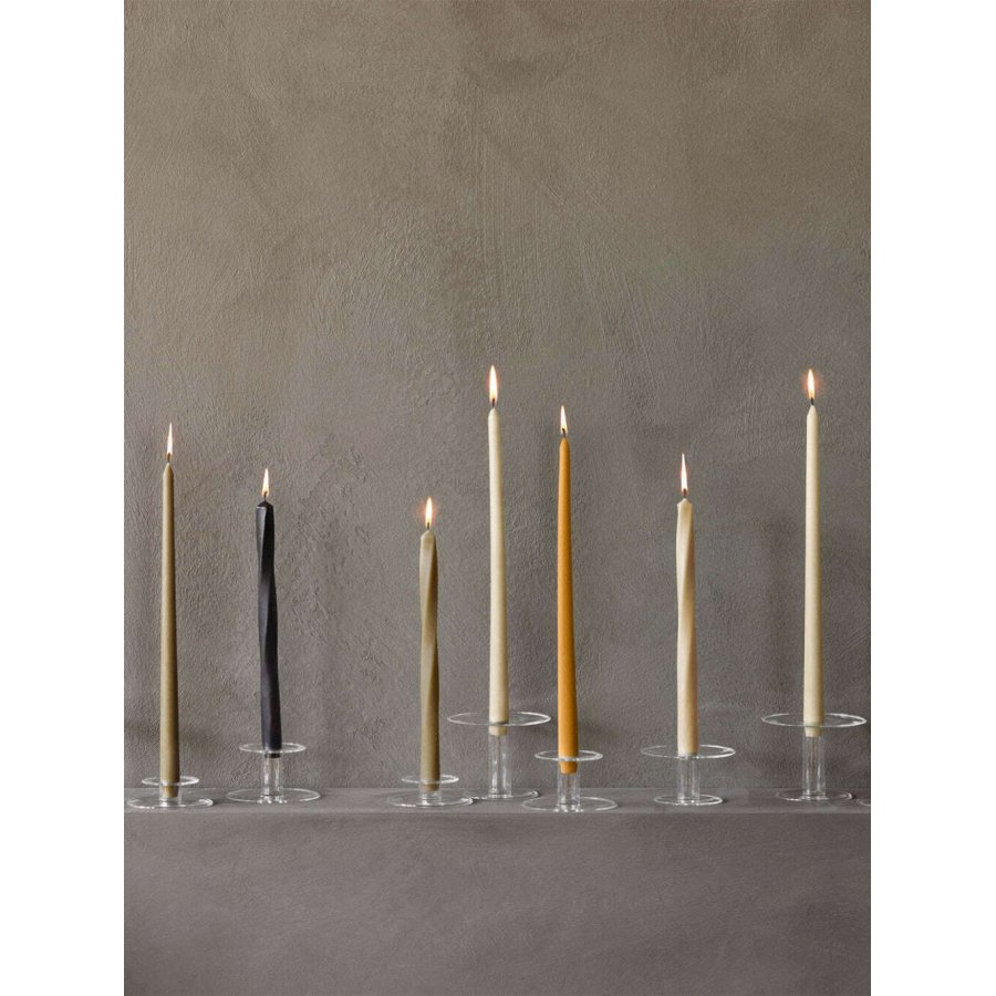 Audo Copenhagen Twist Kronelys 4 stk. 30 cm, Neutral