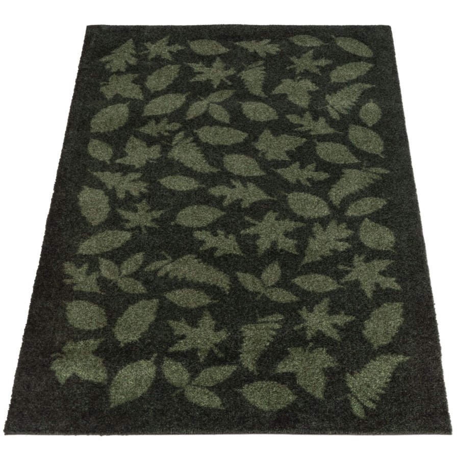 Tica Copenhagen Leaves M�tte 67x120 cm, M�rkegr�n