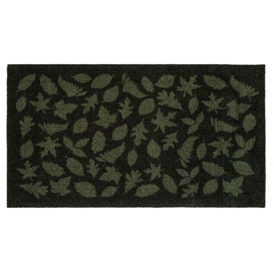 Tica Copenhagen Leaves M�tte 67x120 cm, M�rkegr�n
