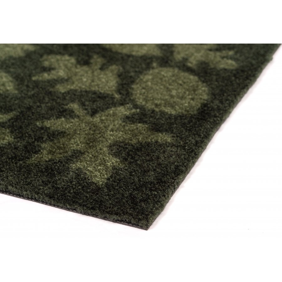 Tica Copenhagen Leaves M�tte 67x120 cm, M�rkegr�n