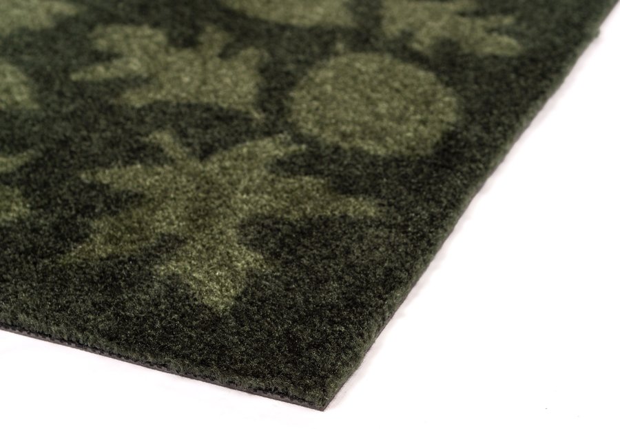 Tica Copenhagen Leaves M�tte 67x120 cm, M�rkegr�n